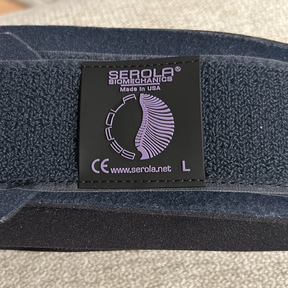 Serola back pain and pregnancy belt -size large